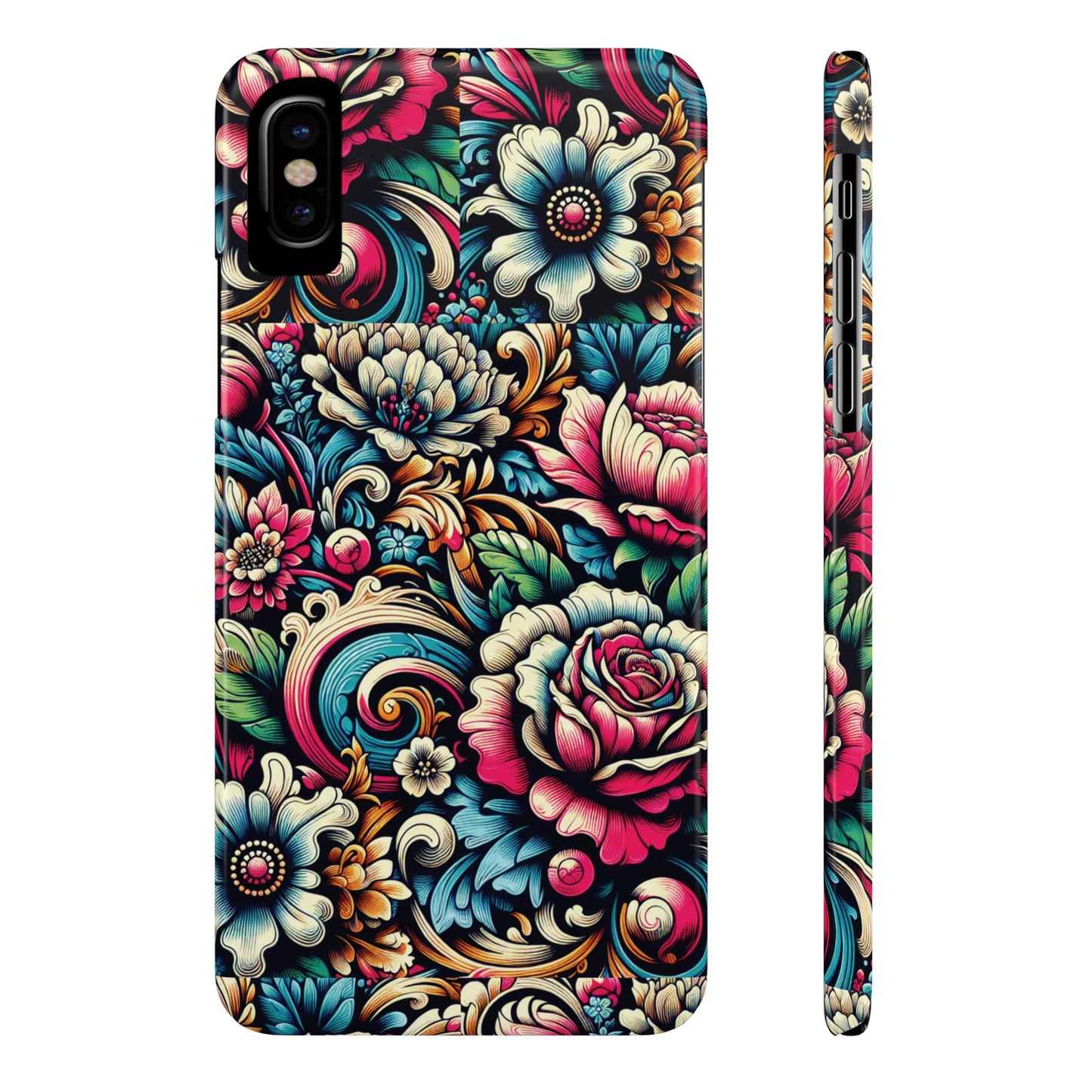 Vibrant Floral | Slim - Caseadia