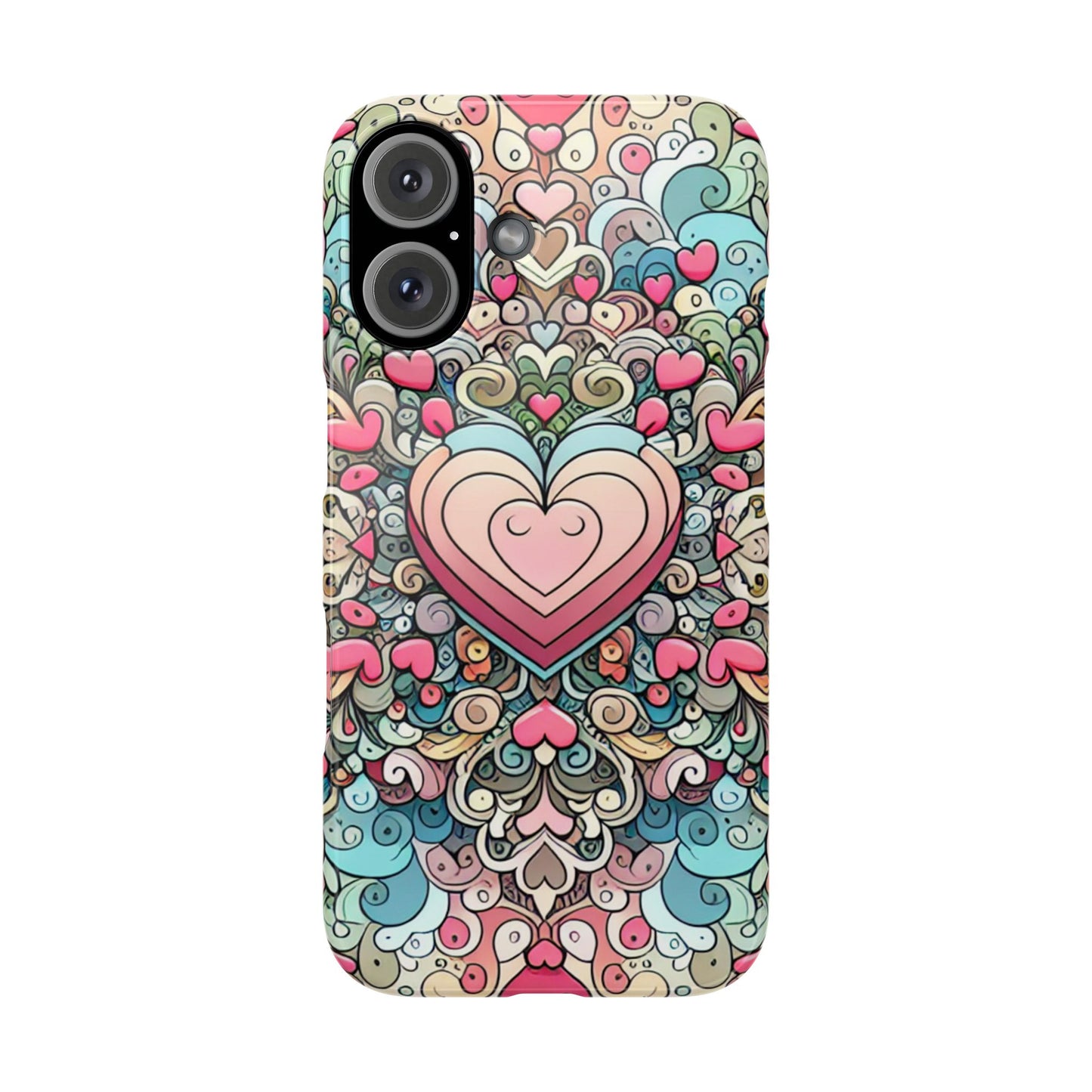 Colorful Hearts | Slim - Caseadia