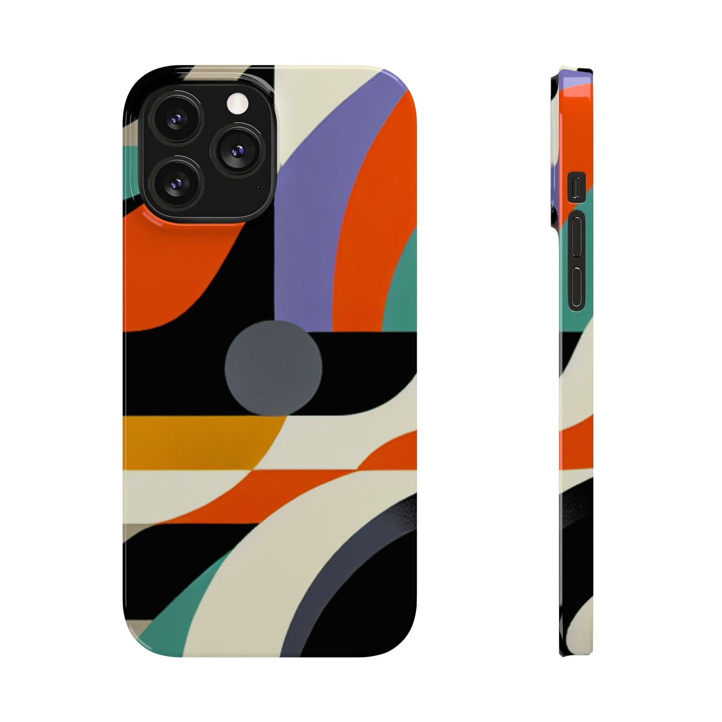 Colorful Abstract | Slim Phone Case - Caseadia