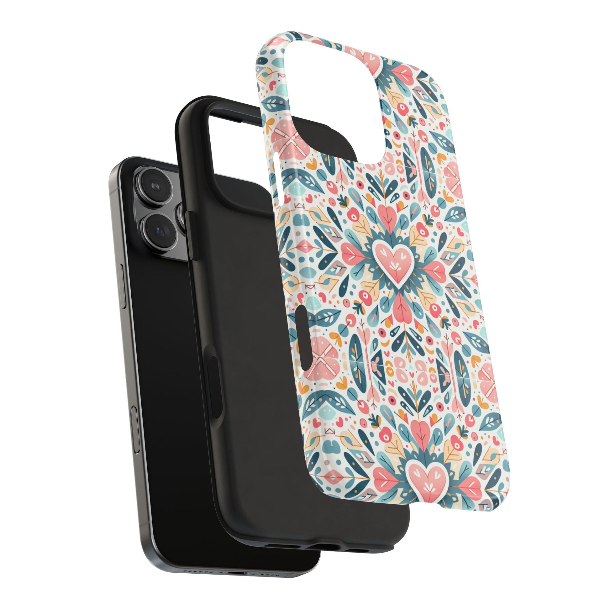 Charming Hearts | Tough Phone Case - Caseadia