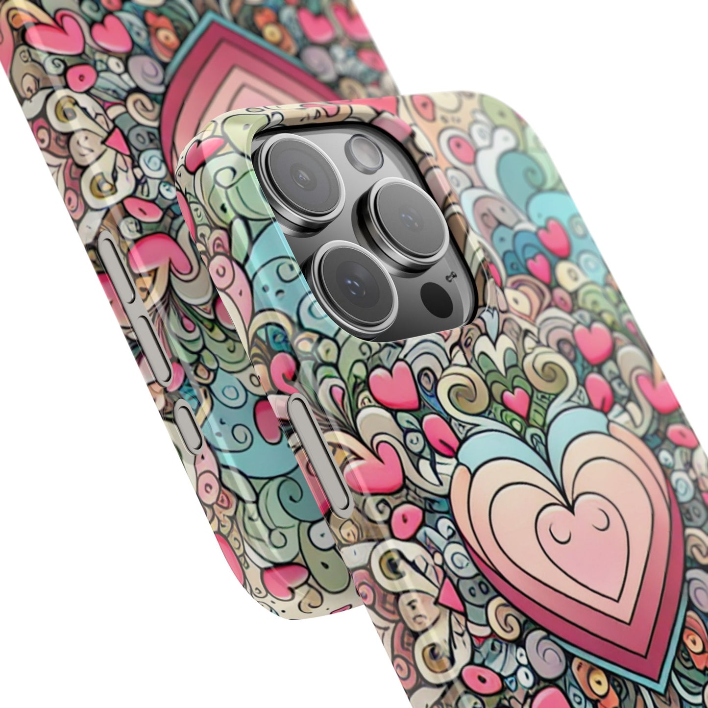 Colorful Hearts | Slim - Caseadia