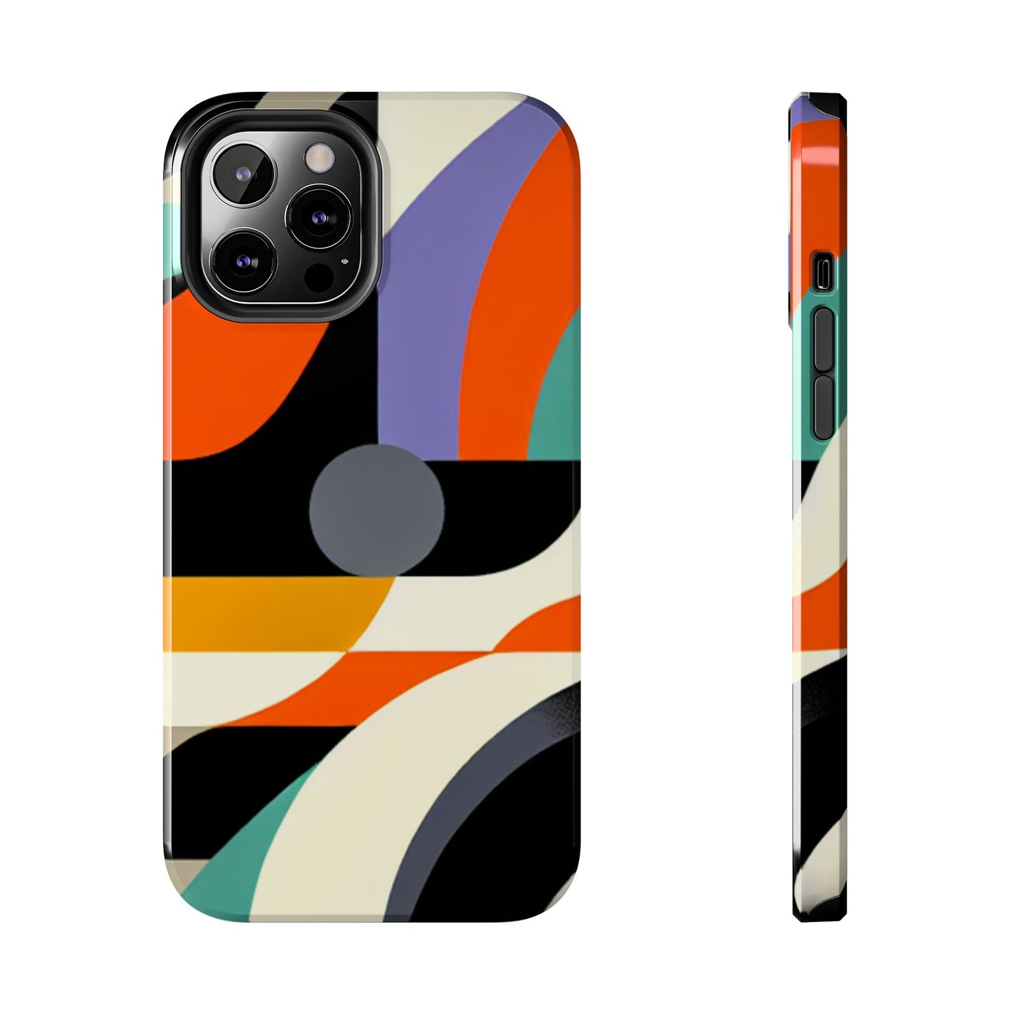 Colorful Abstract | Tough Phone Case - Caseadia
