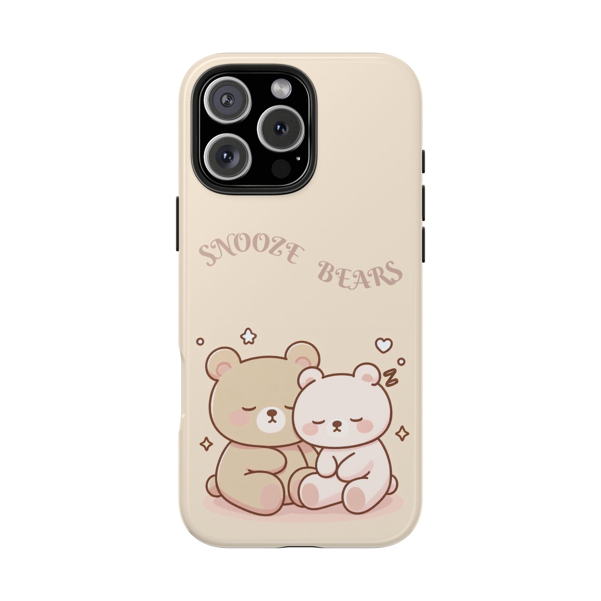 Snooze Bears | Tough Phone Case - Caseadia