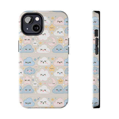 Snooze Clouds | Tough Phone Case - Caseadia