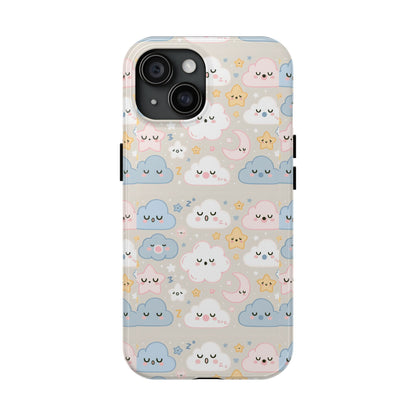 Snooze Clouds | Tough Phone Case - Caseadia