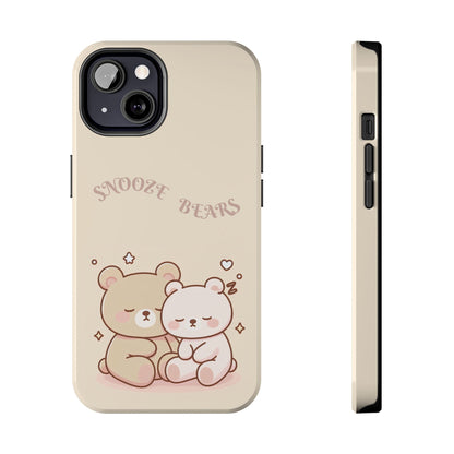Snooze Bears | Tough Phone Case - Caseadia