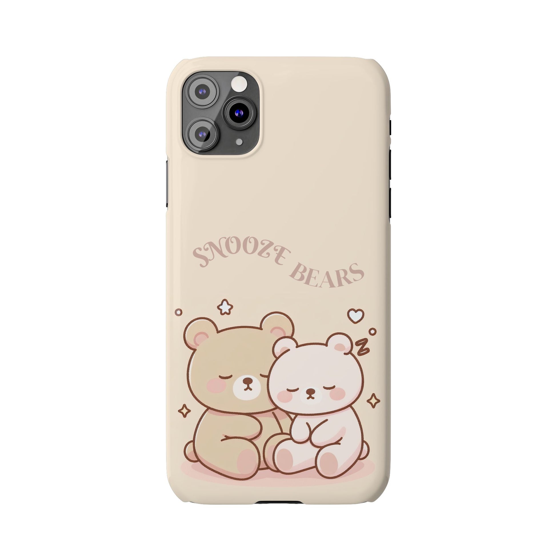 Snooze Bears | Slim Phone Case - Caseadia