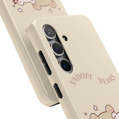 Snooze Bears | Tough Phone Case - Caseadia