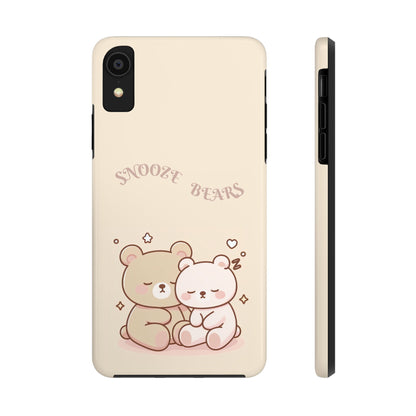 Snooze Bears | Tough Phone Case - Caseadia