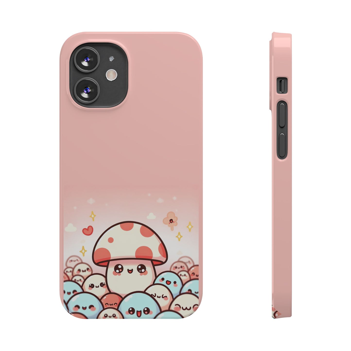 Mushie Shrooms | Slim Phone Case - Caseadia