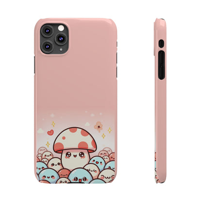 Mushie Shrooms | Slim Phone Case - Caseadia