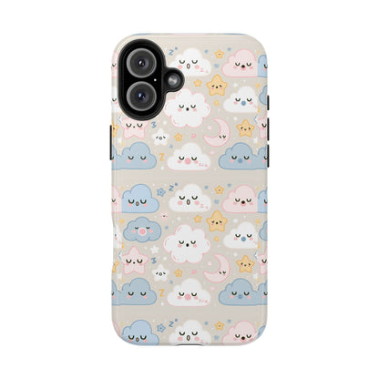 Snooze Clouds | Tough Phone Case - Caseadia
