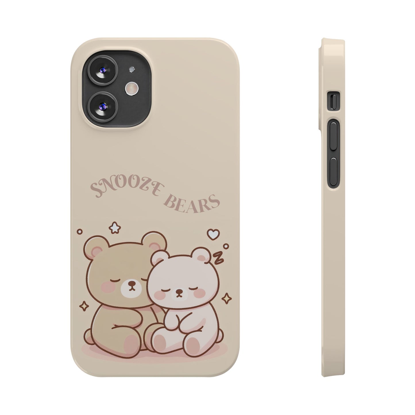 Snooze Bears | Slim Phone Case - Caseadia