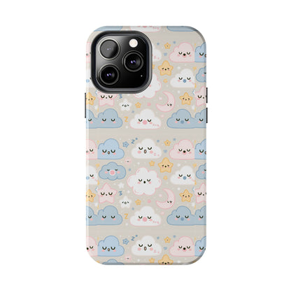 Snooze Clouds | Tough Phone Case - Caseadia