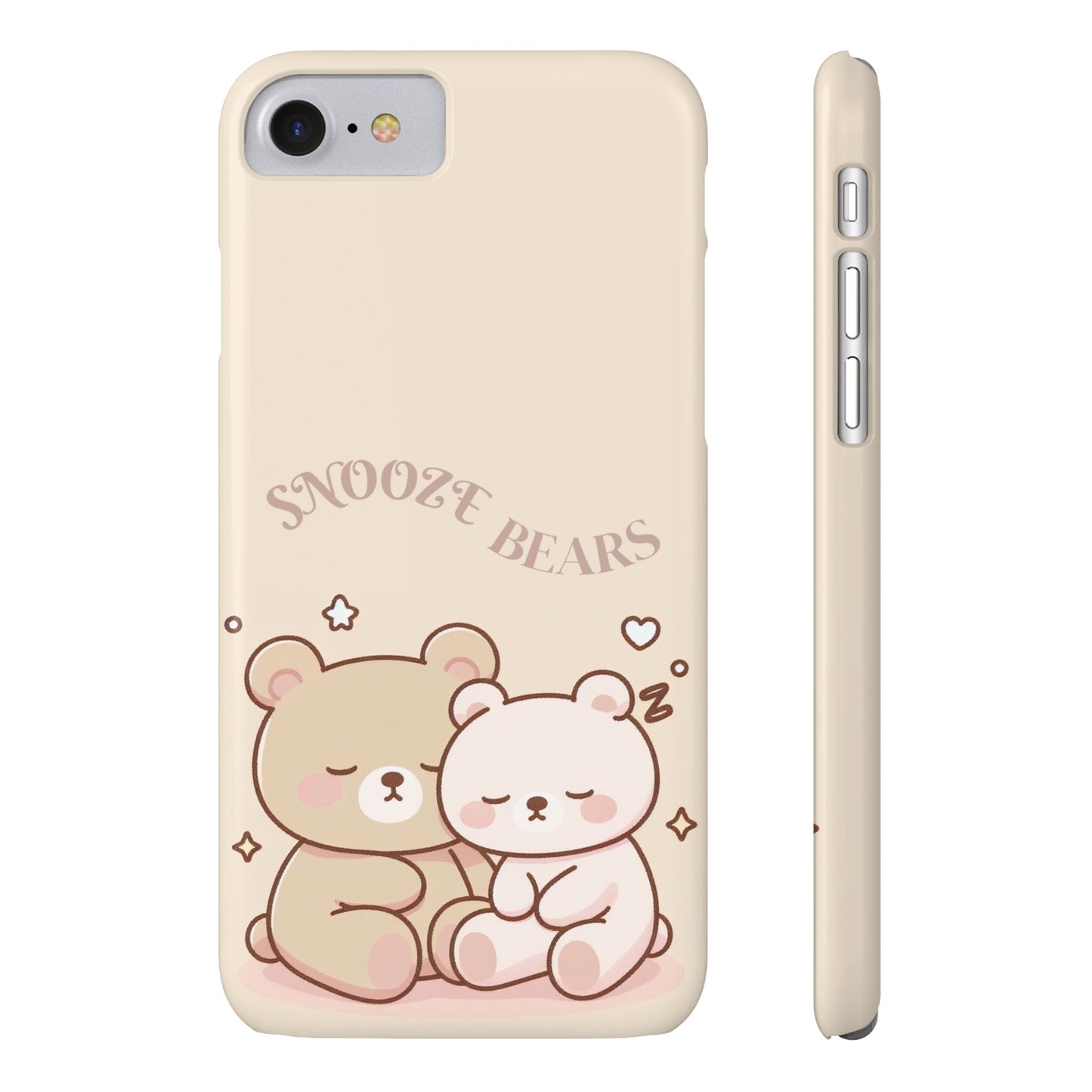 Snooze Bears | Slim Phone Case - Caseadia