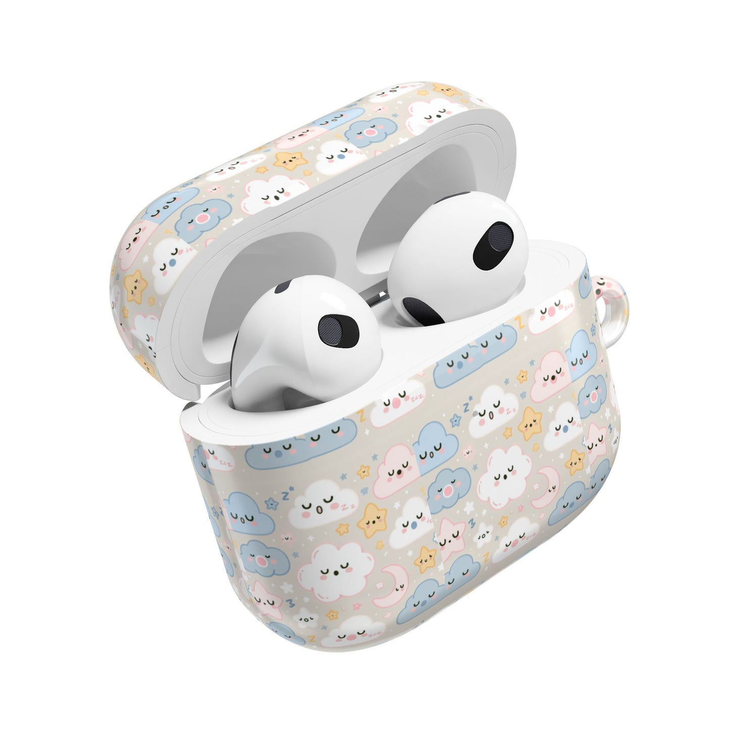 Snooze Clouds | Slim AirPod Case - Caseadia