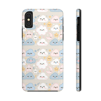 Snooze Clouds | Tough Phone Case - Caseadia