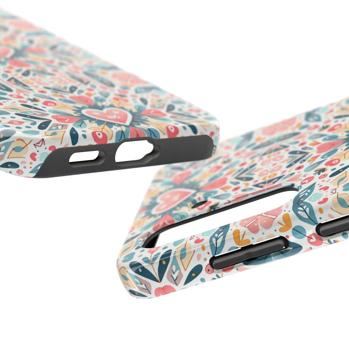 Charming Hearts | Tough Phone Case - Caseadia