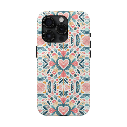 Charming Hearts | Tough Phone Case - Caseadia
