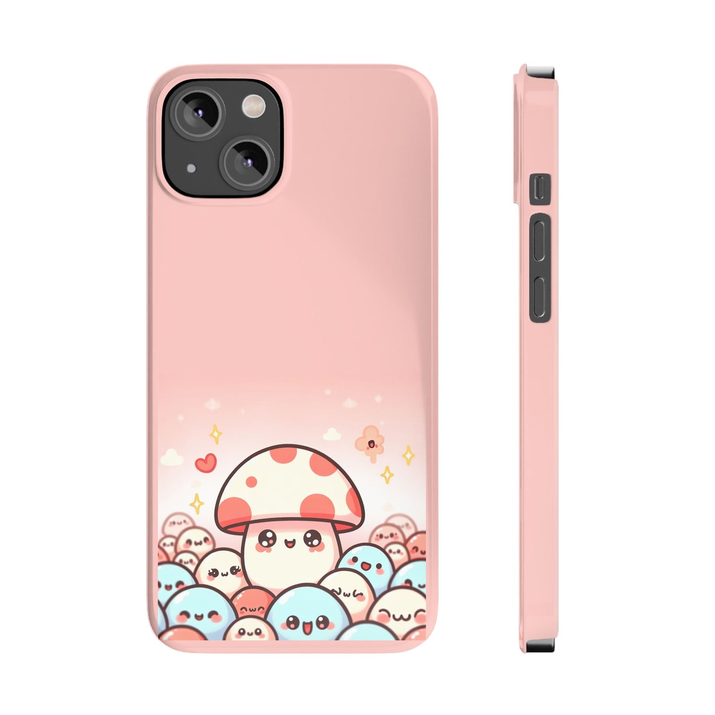 Mushie Shrooms | Slim Phone Case - Caseadia