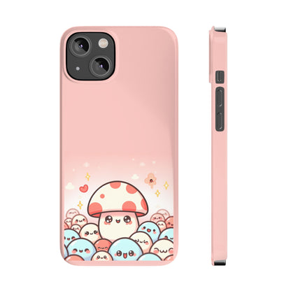 Mushie Shrooms | Slim Phone Case - Caseadia