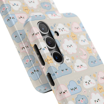 Snooze Clouds | Tough Phone Case - Caseadia