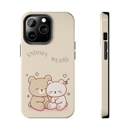 Snooze Bears | Tough Phone Case - Caseadia