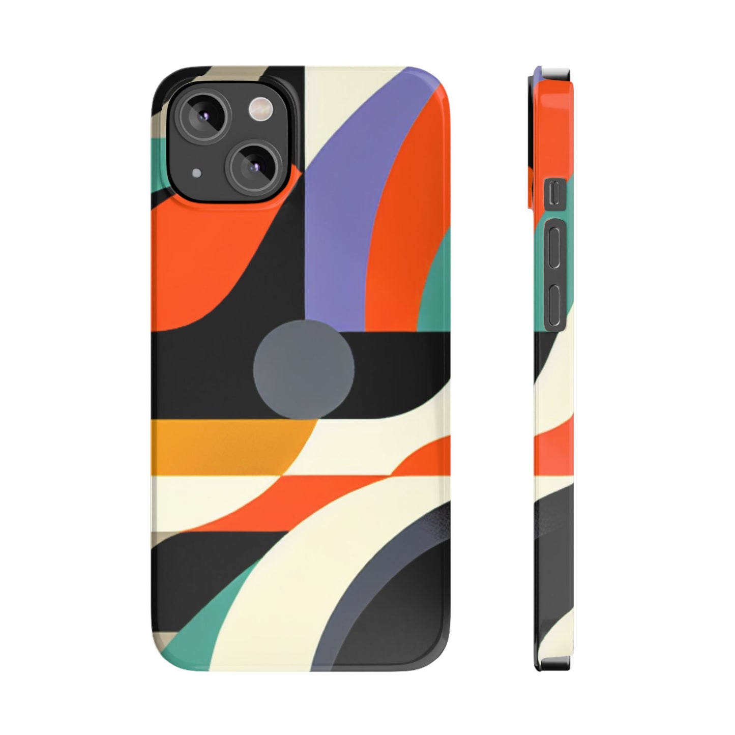 Colorful Abstract | Slim Phone Case - Caseadia