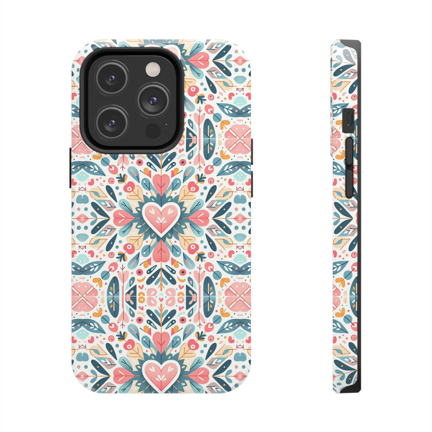 Charming Hearts | Tough Phone Case - Caseadia