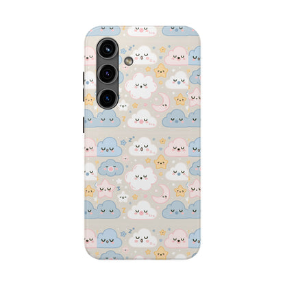 Snooze Clouds | Tough Phone Case - Caseadia
