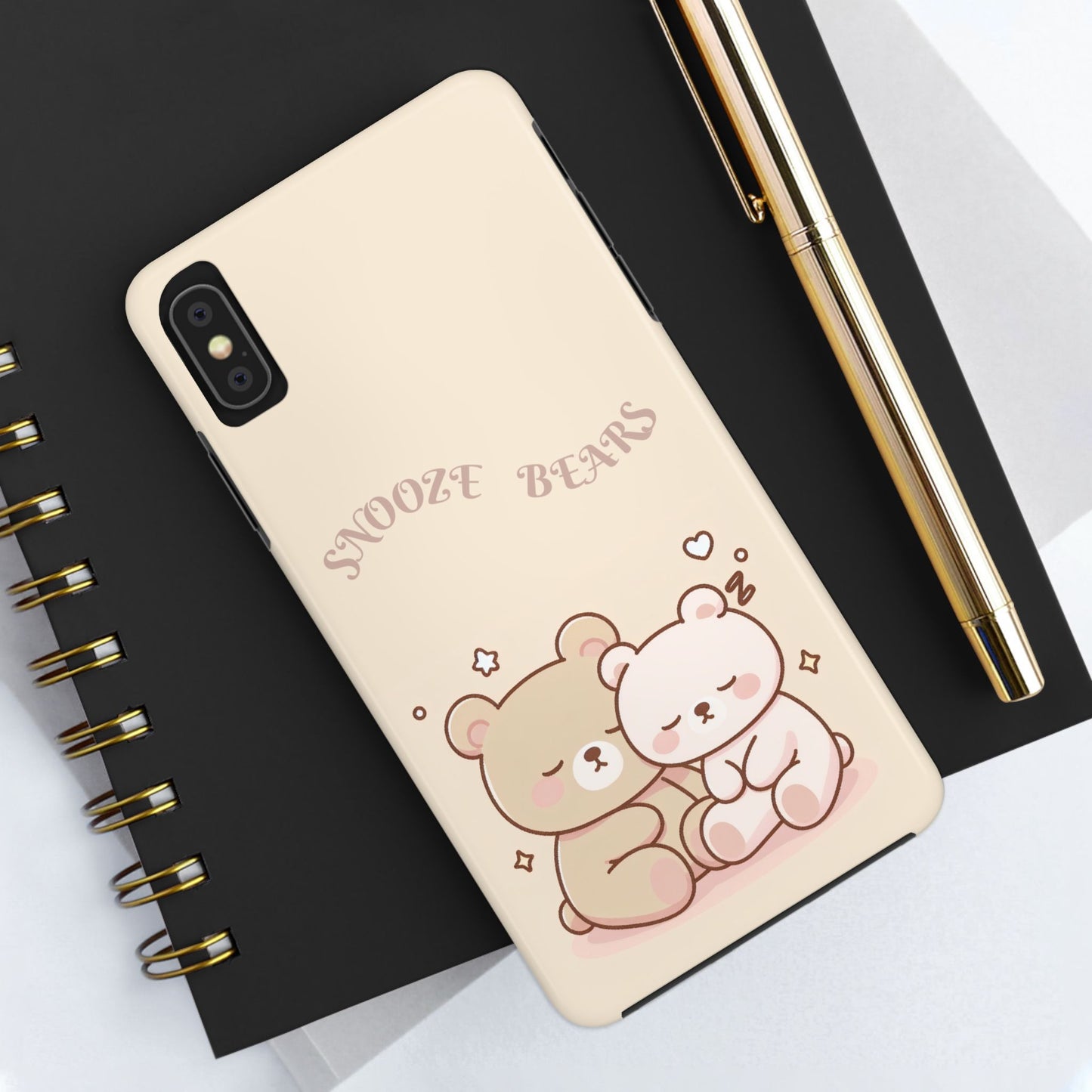 Snooze Bears | Tough Phone Case - Caseadia