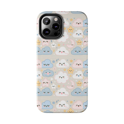Snooze Clouds | Tough Phone Case - Caseadia