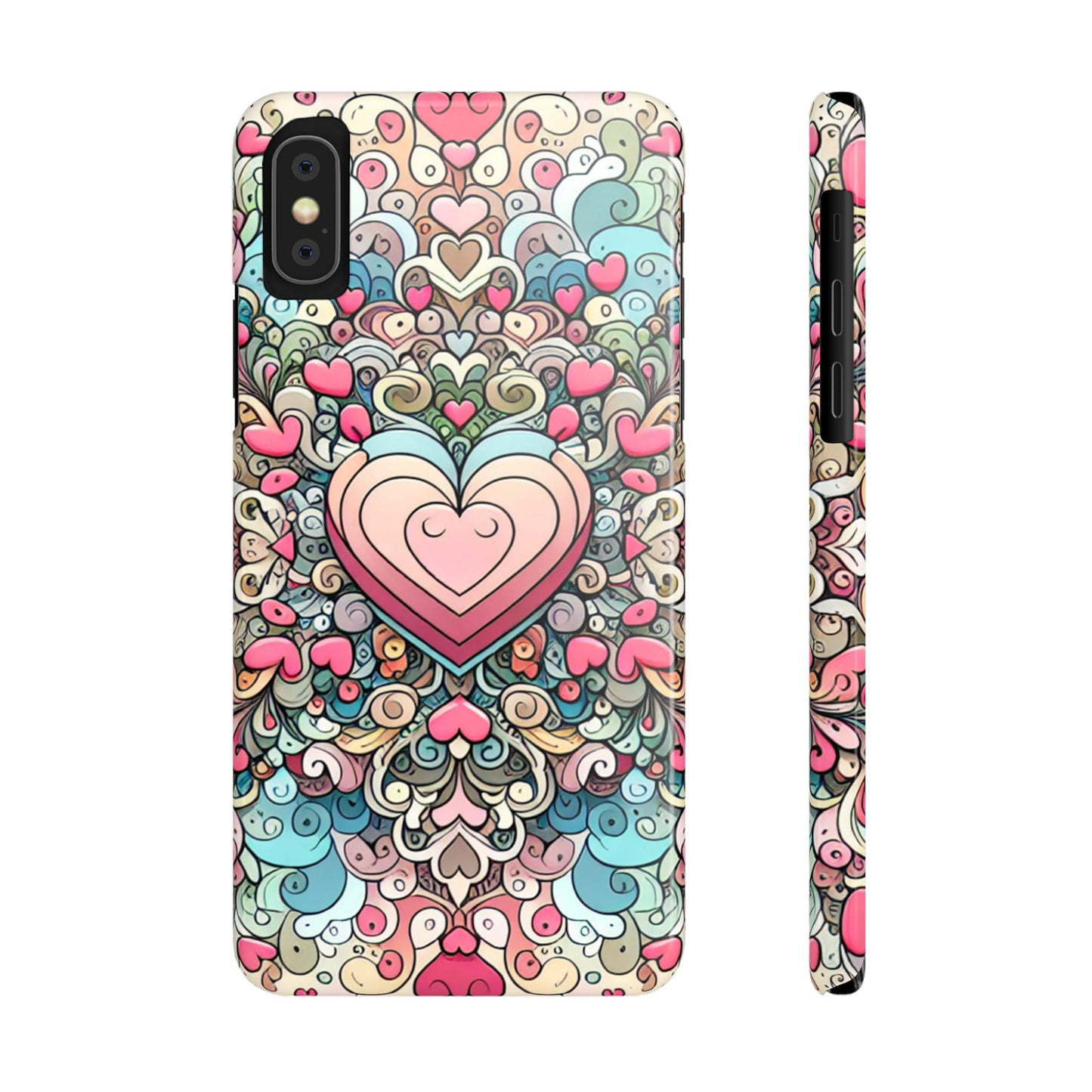 Colorful Hearts | Slim - Caseadia