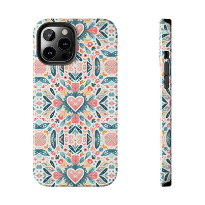 Charming Hearts | Tough Phone Case - Caseadia
