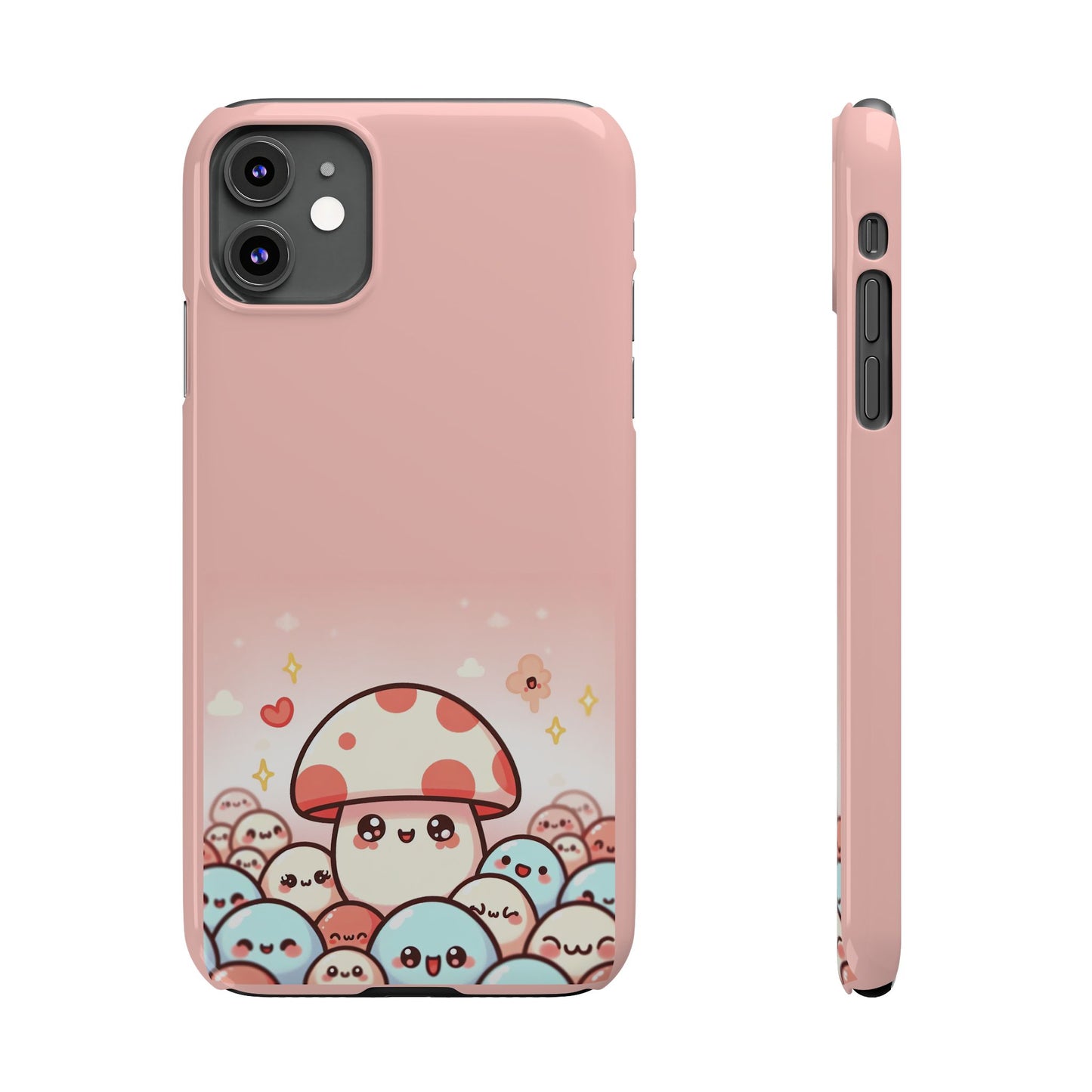 Mushie Shrooms | Slim Phone Case - Caseadia