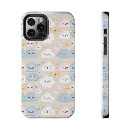 Snooze Clouds | Tough Phone Case - Caseadia