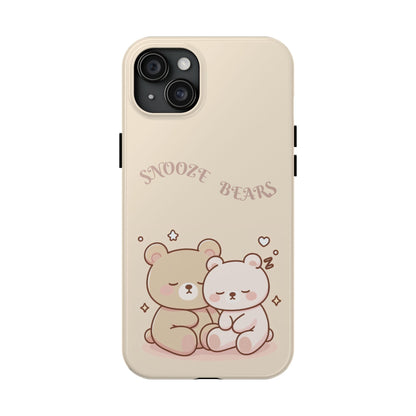 Snooze Bears | Tough Phone Case - Caseadia