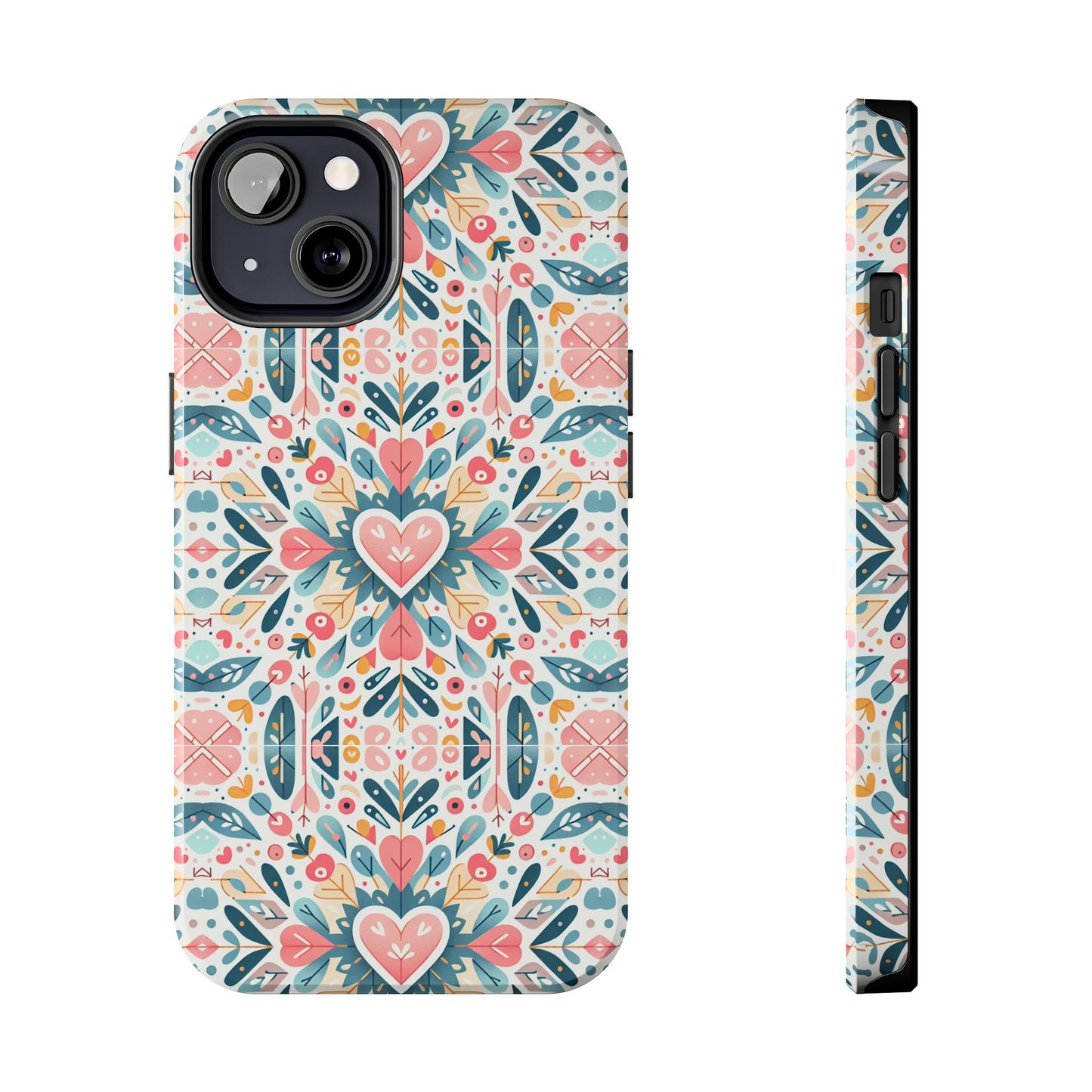 Charming Hearts | Tough Phone Case - Caseadia
