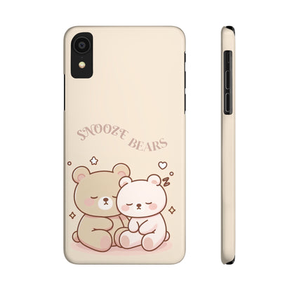 Snooze Bears | Slim Phone Case - Caseadia