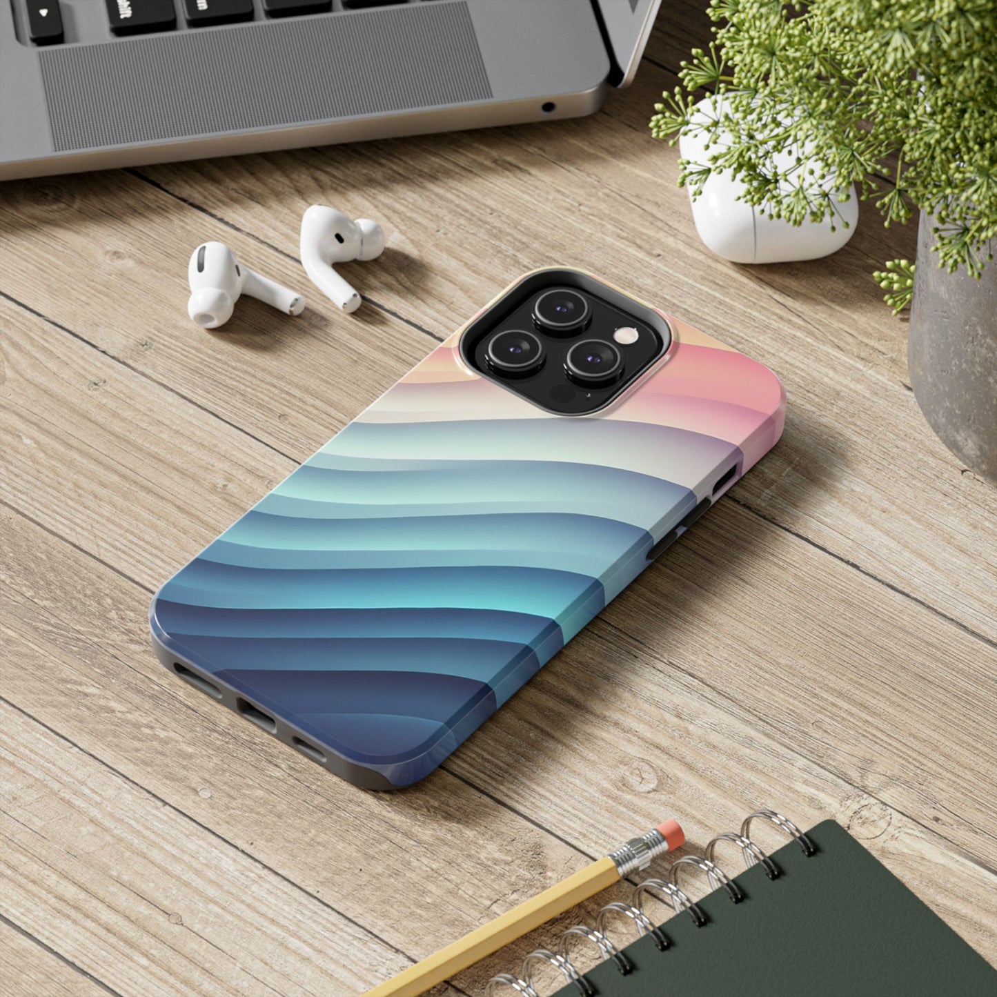 Tough Phone Case | Colorful Waves