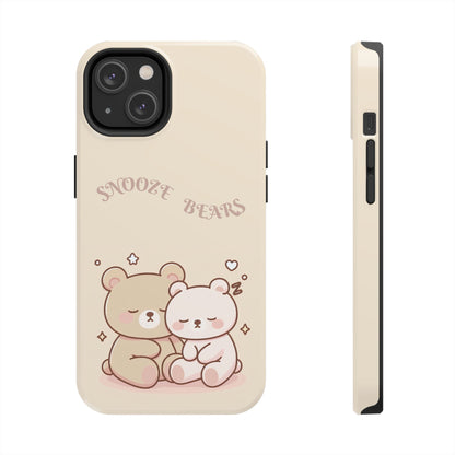 Snooze Bears | Tough Phone Case - Caseadia