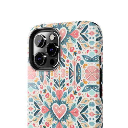 Charming Hearts | Tough Phone Case - Caseadia