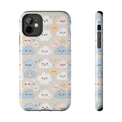 Snooze Clouds | Tough Phone Case - Caseadia