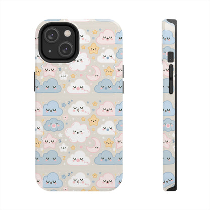 Snooze Clouds | Tough Phone Case - Caseadia