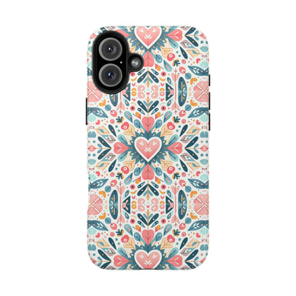 Charming Hearts | Tough Phone Case - Caseadia