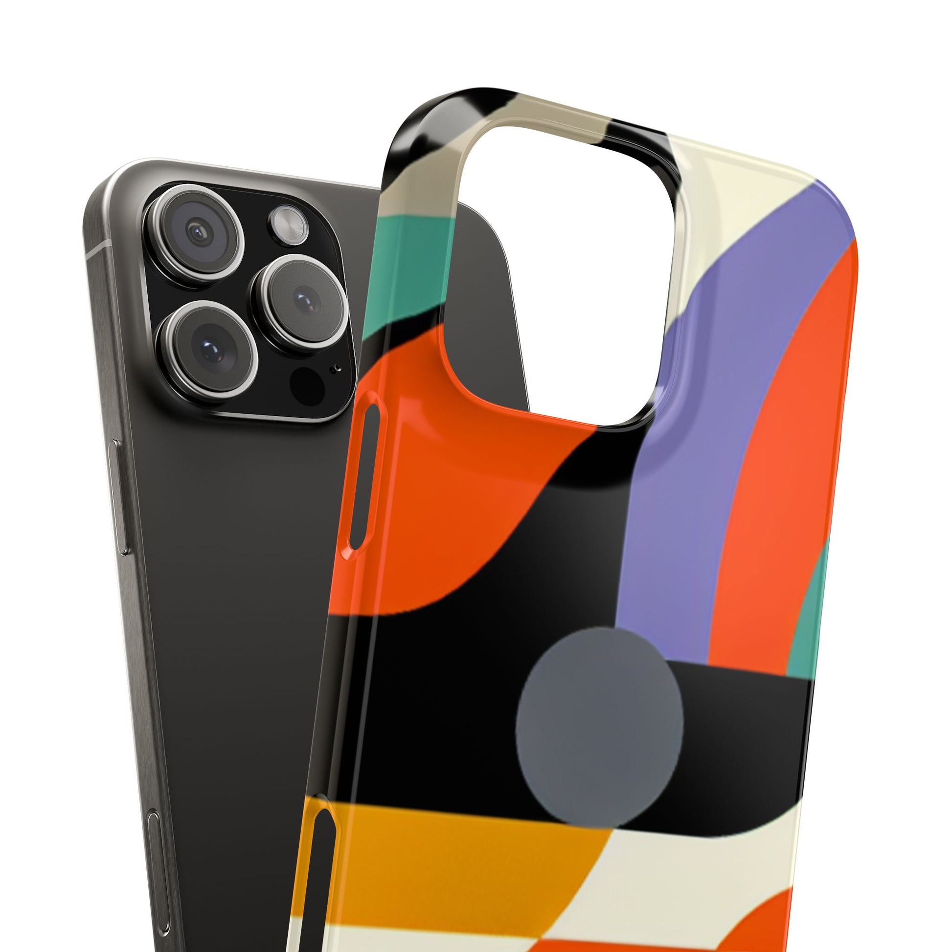 Colorful Abstract | Slim Phone Case - Caseadia