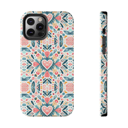 Charming Hearts | Tough Phone Case - Caseadia