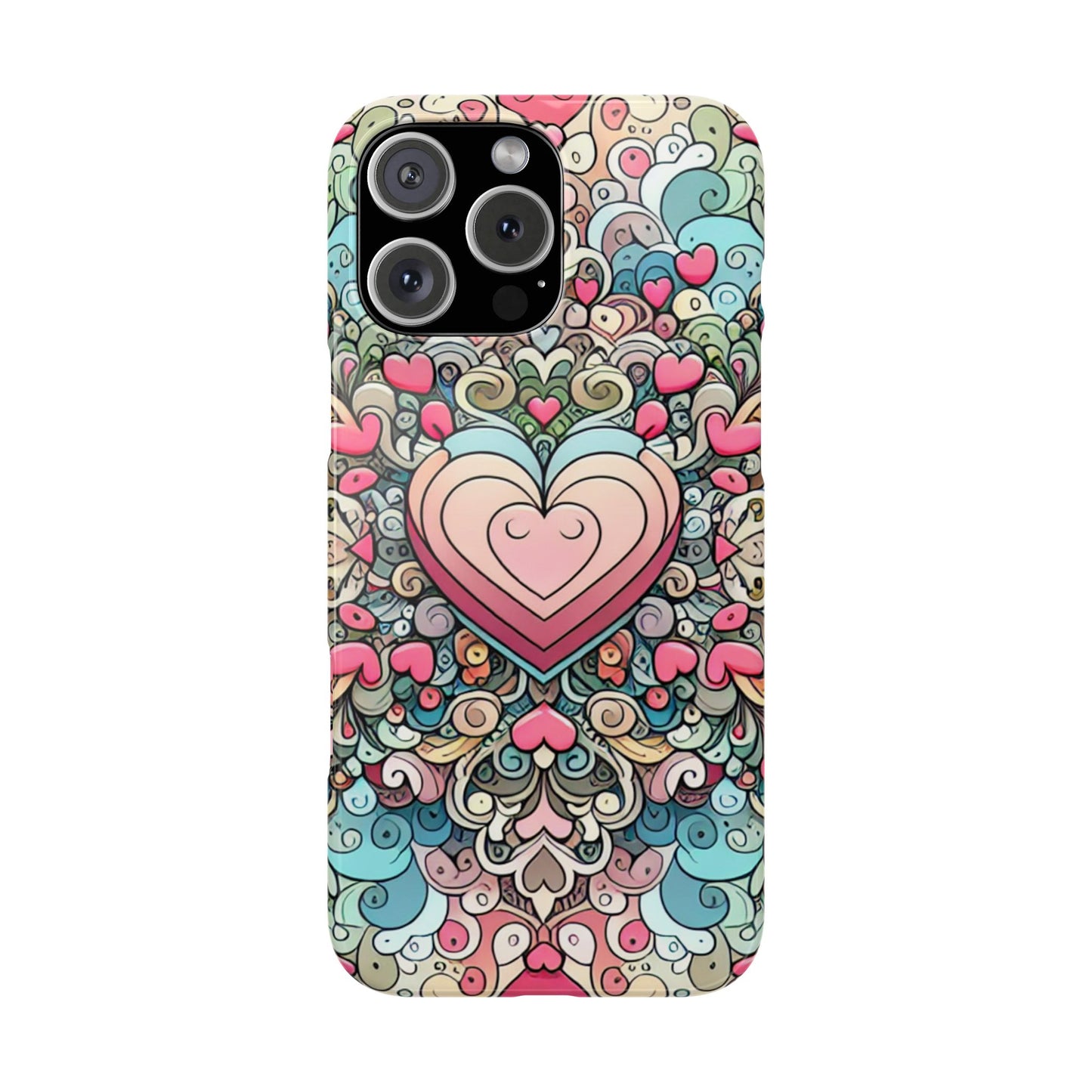 Colorful Hearts | Slim - Caseadia