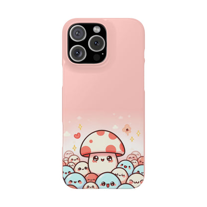 Mushie Shrooms | Slim Phone Case - Caseadia