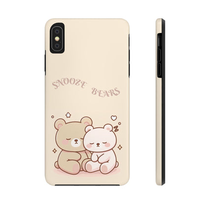 Snooze Bears | Tough Phone Case - Caseadia
